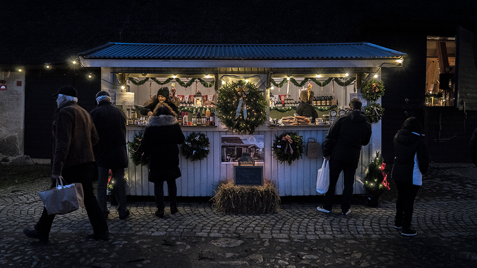 Julmarknad i Slottslängorna Visit Blekinge